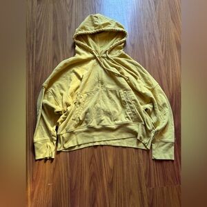 Yellow Hoodie with Front Pocket size 2X women’s